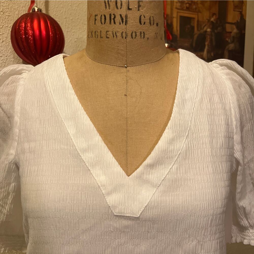 BB Dakota by Steve Madden Fields of Gold White Mini Dress Size XS - Picture 5 of 14